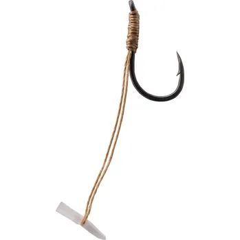 Rybářský háček KORUM - Navázané Háčky Quickstop Hook Hairs Barbed - Vel. 8, 4ks