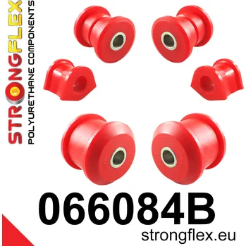 Silentblok nápravy 066084B: Strongflex Sada silentbloků předního zavěšení 24mm