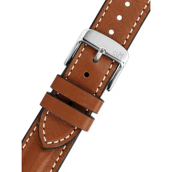 Řemínek na hodinky Kožený řemínek Morellato Sailing 5617C03.041 M, hnědý - 18 mm