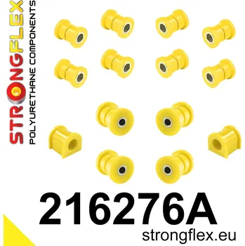 Silentblok nápravy 216276A: Strongflex Sada silentbloků zadního zavěšení varianta SPORT 18mm