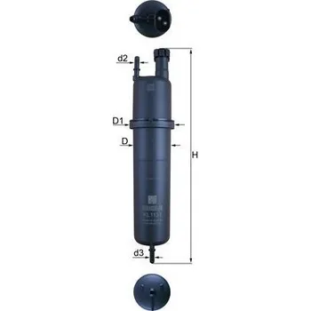 Palivový filtr Palivový filtr KNECHT KL 1131