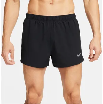 Nike Fast Men's Dri-FIT 3 Brief-Lined Running Shorts Black/Silver M