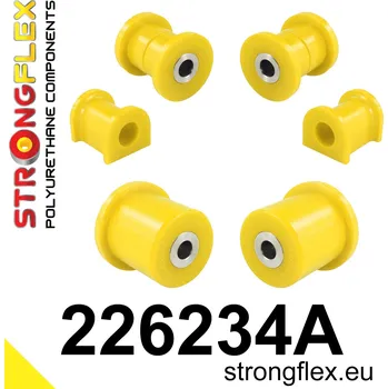 Silentblok nápravy 226234A: Strongflex Sada silentbloků předního zavěšení varianta SPORT 24mm