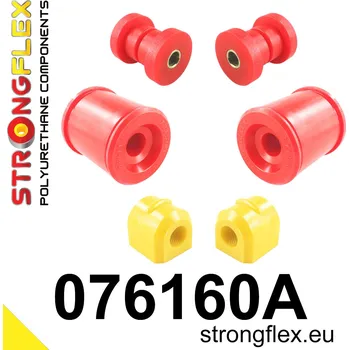 Silentblok nápravy 076160B: Strongflex Sada silentbloků předního zavěšení 22mm 071475 - 14mm