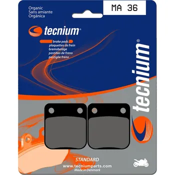 Nářadí na motocykly Brzdové destičky TECNIUM Street Organic - MA36 MA36