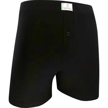 Trenýrky Lonka Wuzzy Pánské bambusové trenýrky BM000004150700114765 černá XXL