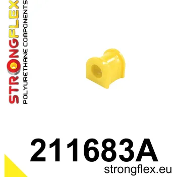 Silentblok nápravy 211683A: Strongflex Silentblok předního stabilizátoru varianta SPORT 25mm
