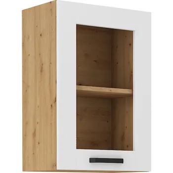 Kuchyňská skříňka Stolarz Lempert Horní kuchyňská skřínka Luna 40 GS-72 1F Barva korpusu skříněk: Dub artisan, Zvolte barvu dvířek: WH