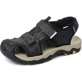 Dámská obuv Letní pánské sandály – měkké a pohodlné boty Barva: Černá, Velikost: 43