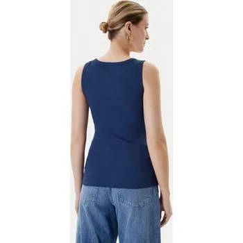 Guess Top W5YP00 KCXJ2 Tmavomodrá Classic Fit XS