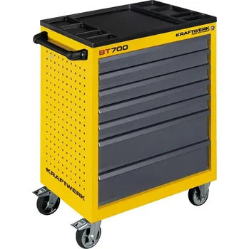 KRAFTWERK Basic Line Dílenský vozík BT700 VDE 1000V 7 zásuvek Basic Line