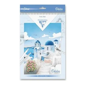 Omalovánky Clairefontaine Odelia Cities - A4, 20 listů