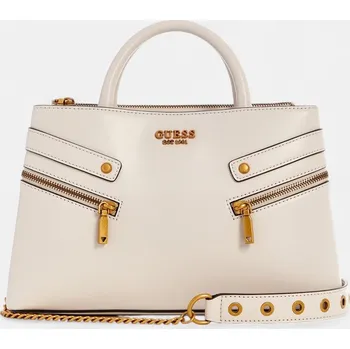 Béžová kabelka Guess Trissa - Barva Béžová, Materiál Imitace Kůže 56266 VB934506