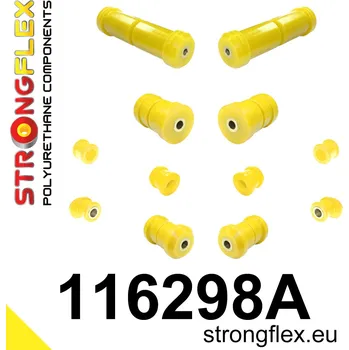 Silentblok nápravy 116298A: Strongflex Sada silentbloků předního zavěšení varianta SPORT 30mm 111880 +