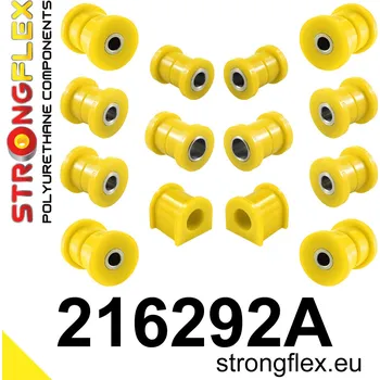 Silentblok nápravy 216292A: Strongflex Sada silentbloků zadního zavěšení varianta SPORT 13mm