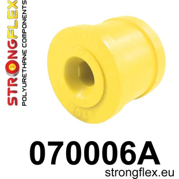 Silentblok nápravy 070006A: Strongflex Silentblok předního spodního ramene - zadní varianta SPORT