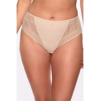 Kalhotky Elegance Béžové Klasické Kalhotky Gaia, Béžová M i170_GA-BASIC-GFP-1301-BEZ-FP-M