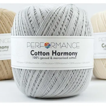 Příze Performance Bavlněná příze Cotton Harmony 0231 - šedá 100g 560m