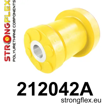 Silentblok nápravy 212042A: Strongflex Přední silentblok zadního nosníku varianta SPORT