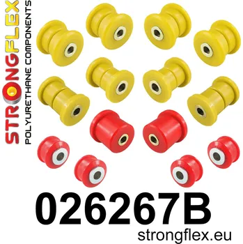 Silentblok nápravy 026267B: Strongflex Sada silentbloků předního zavěšení