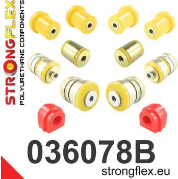Silentblok nápravy 036078B: Strongflex Sada silentbloků předního zavěšení 31mm -