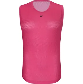 cyklistický dres RIVANELLE Cyklistické triko bez rukávů - FUNCTIONAL BASELAYER - růžová XL-2XL