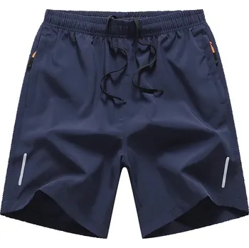 Pánské kraťasy Letní pánské sportovní kraťasy z lehkého materiálu Barva: Modrá, Velikost: 4XL