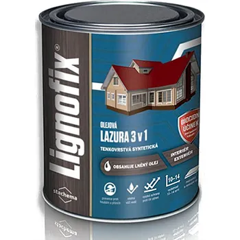 LIGNOFIX Lazura 3 V 1 (2,2 l / pinie / 1ks)