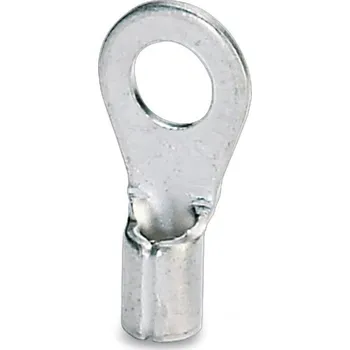 Kabelové oko Phoenix Contact 3240090 kulaté kabelové oko Průřez (max.)=10 mm² Ø otvoru=6.5 mm bez izolace kov 100 ks