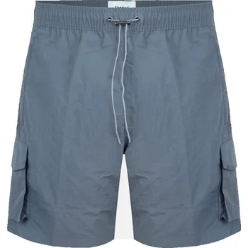 Pánské kalhoty Firetrap Navy Cargo Shorts Grey XL