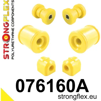 Silentblok nápravy 076160A: Strongflex Sada silentbloků předního zavěšení varianta SPORT 21mm 071475 - 14mm