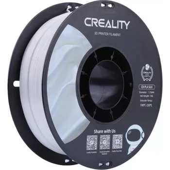 Filament Creality CR‑PLA Silk filament bílý 1,75 mm