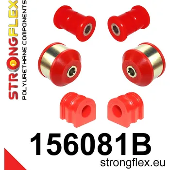 Silentblok nápravy 156081B: Strongflex Sada silentbloků předního zavěšení 20,5mm 151933