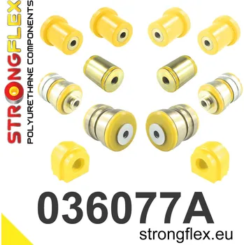 Silentblok nápravy 036077A: Strongflex Sada silentbloků předního zavěšení varianta SPORT 31mm +