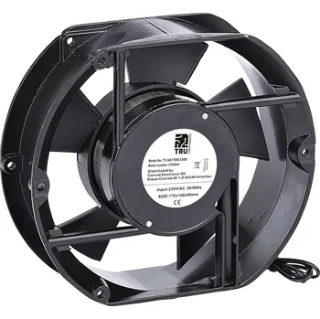 Průmyslový ventilátor TRU COMPONENTS TC-NA17050-230B1 axiální ventilátor, 230 V/AC, 299 m³/h, (d x š x v) 172 x 150 x 50 mm, TC-12774576