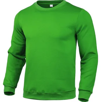 Pánská mikina Pánská mikina s kapucí a volným střihem ve street stylu Barva: Zelená, Velikost: L