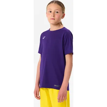 KIPSTA Dětský fotbalový dres s krátkým rukávem Viralto Club JR fialový 14 LET FIALOVÁ