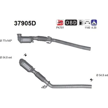 Katalyzátor Katalyzátor AS 37905D