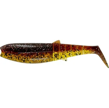 Rybářský háček 2ks - Gumová Nástraha Savage Gear Cannibal Shad 15cm 33gr Motoroil UV