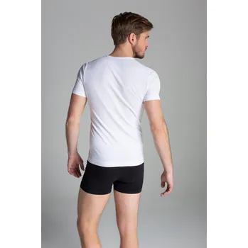 Pánské tričko Koszulka Męska - SEAMLESS COTTON T-SHIRT černá M
