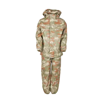 dívčí zimní kombinéza EN-FANT Gate Rainwear AOP Martini Olive vel. 104-140 110 (doporučená výška 108-115cm)