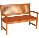 Doppler Sedák LIFE na 3-místnou lavici 150 x 45 x 4 cm, oranžová