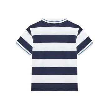 Pánské oblečení United Colors Of Benetton Polokošile 39QAG300V Tmavomodrá Regular Fit 110