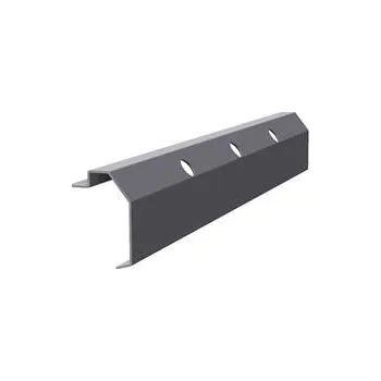 Stavební profil TRANS–TECHNIK spol. s r.o. Obvodový rámový profil s otvory průměr 40 mm, 160/27/4, délka 7300 mm