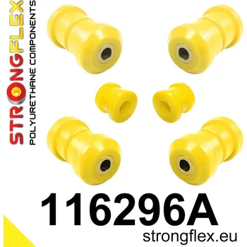 Silentblok nápravy 116296A: Strongflex Sada silentbloků předního zavěšení varianta SPORT 29mm