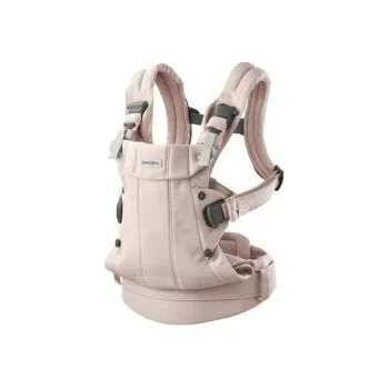 BabyBjörn Nosítko Harmony Woven - Light Pink Mélange