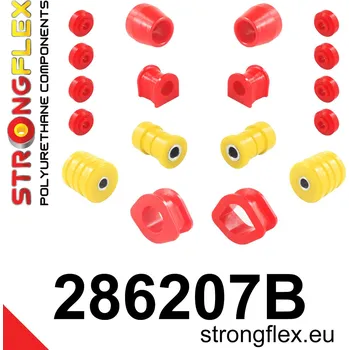Silentblok nápravy 286207B: Strongflex Sada silentbloků předního zavěšení 20mm 280004,280005 (30mm)