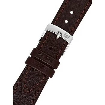 Řemínek na hodinky Kožený řemínek Morellato Dublino 0753333.034 S, hnědý - 14 mm