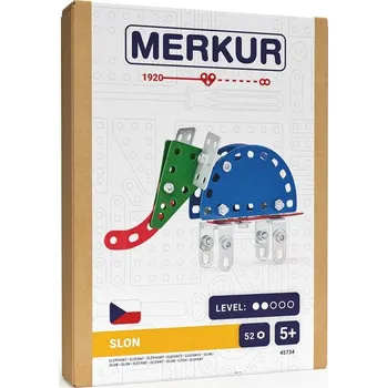 Stavebnice Merkur Merkur - Mini ZOO Slon, 52 dílků - Novinky