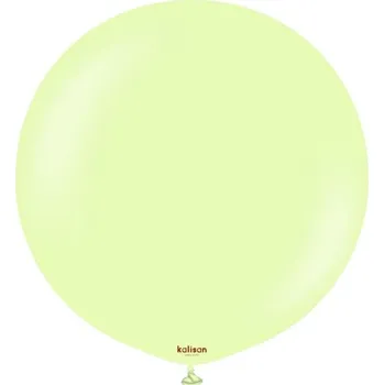 Balónek Balonek zelený, Macaron Pistachio – 90 cm/36"